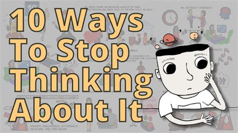 How to stop thinking about something. Things To Know About How to stop thinking about something. 